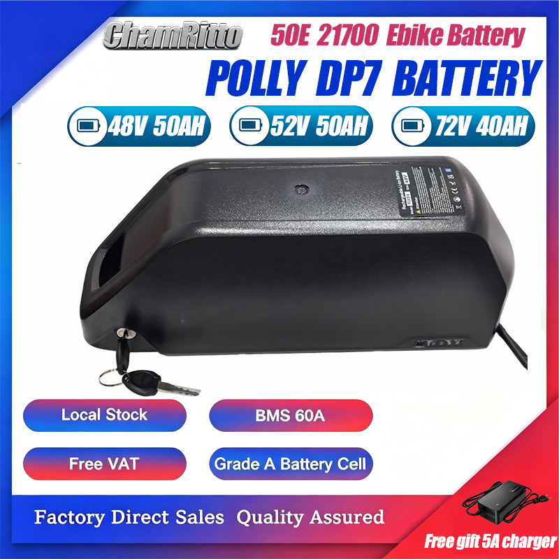 Electric Bicycle Battery 72V 30Ah - Hailong e-bike accu 52V 36V 48V
