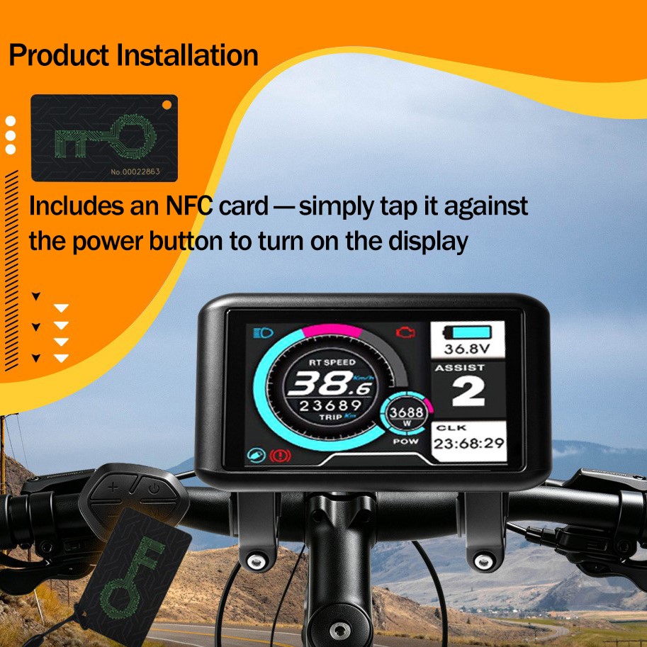 Ebike Conversion Kit 72V 3000W - 72V 3000W Sneeuwfiets Ombouwset 20 26