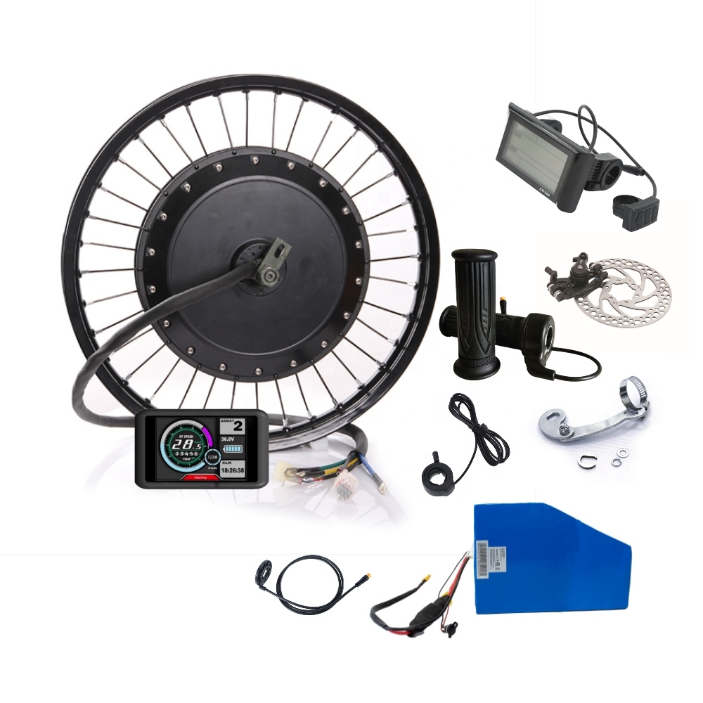 Grote Koppel Elektrische Fiets - 72V 5000W Hub Motor Kit recensie en prijs