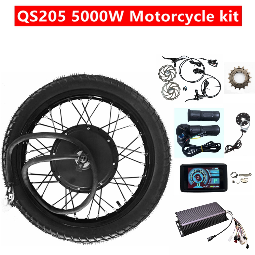 NBpower QS205 50H V3 72V 5000W - 72V 5000W Hub Motor Kit recensie en prijs