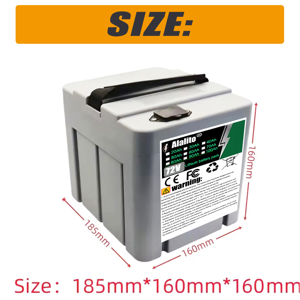 72V lithium batterij, voor 250 - Electric Bicycle Battery 72V 30Ah recensie en prijs