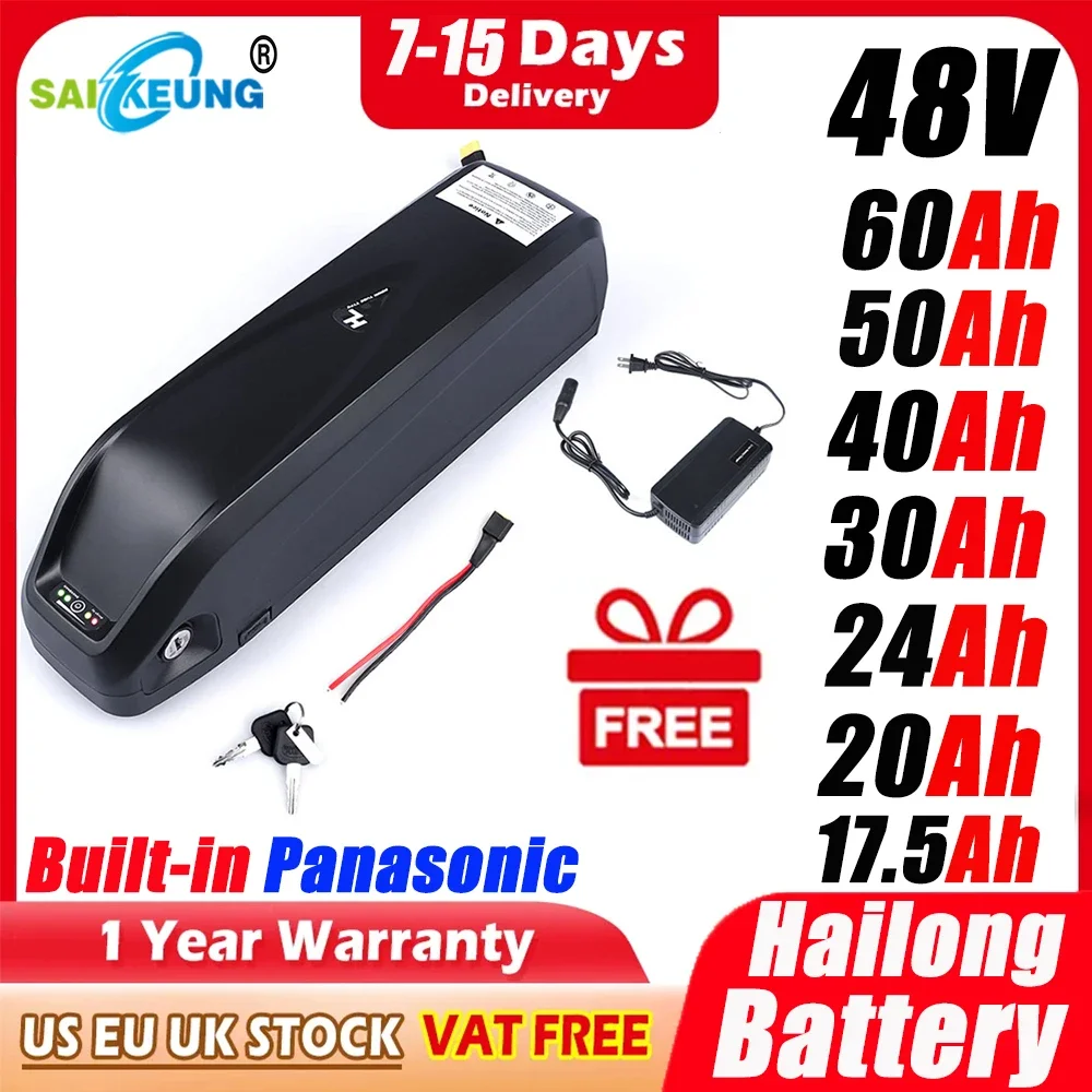 Originele 48V 52V 20AH 60V Ebi - Ebike Battery 48V 20Ah Hailong recensie en prijs