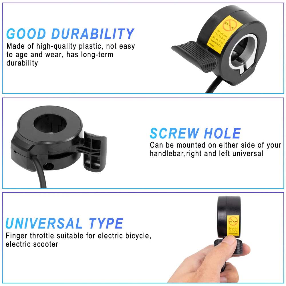 Ebike Thumb Throttle 130X voor - Bafang Bbshd 1000W Conversion Kit recensie en prijs