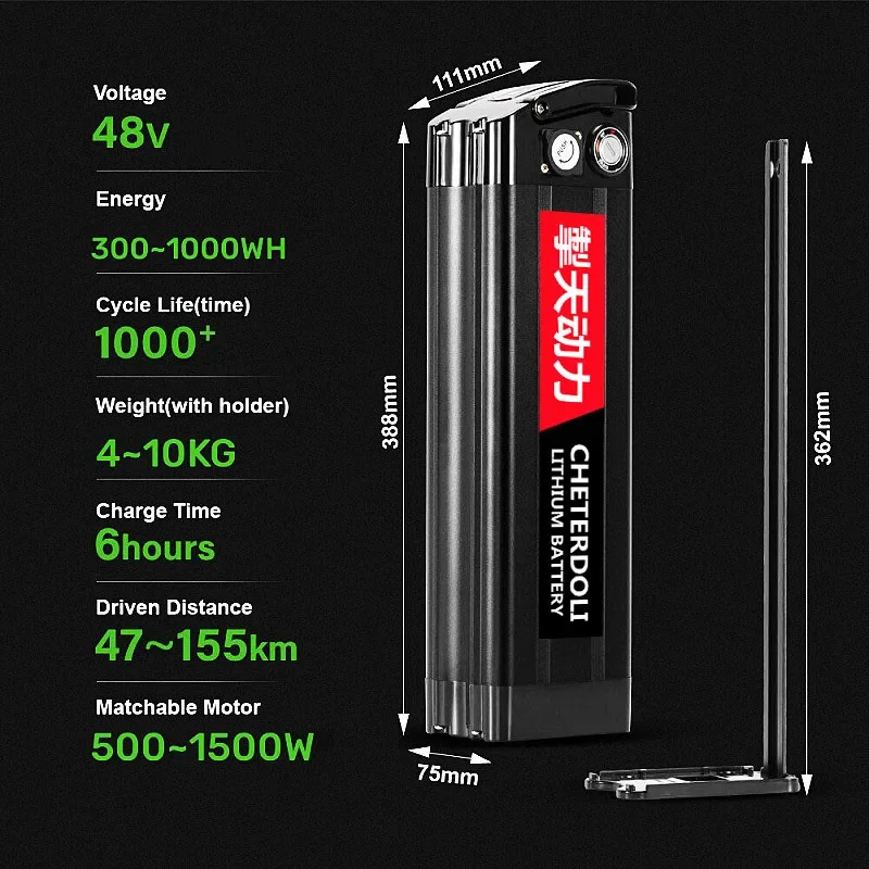 48V 30Ah 18650 oplaadbare lith - Ebike Battery 48V 20Ah Hailong recensie en prijs