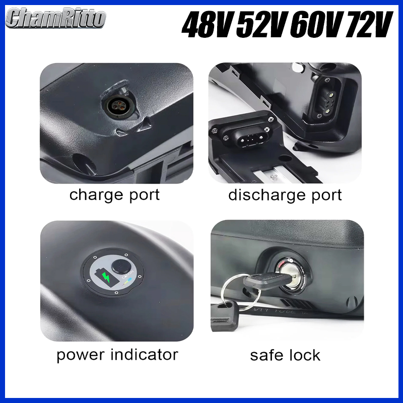 48V 72V 52V 60V ebike brandsto - Electric Bicycle Battery 72V 30Ah recensie en prijs
