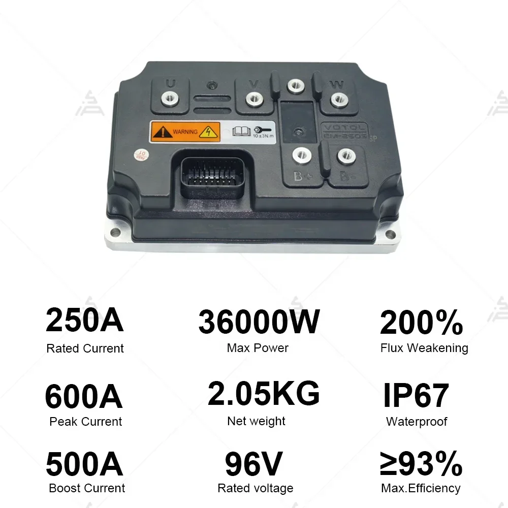 Gold SellerVotol EM260SGTP-CAN - Programmable Bldc Motor Controller 96V recensie en prijs